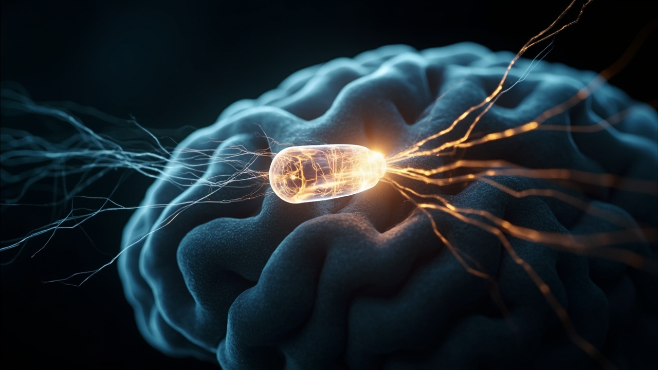 Imagen editorial generada por IA sobre El claustrum aparece como pieza clave para cambiar entre redes cognitivas del cerebro.