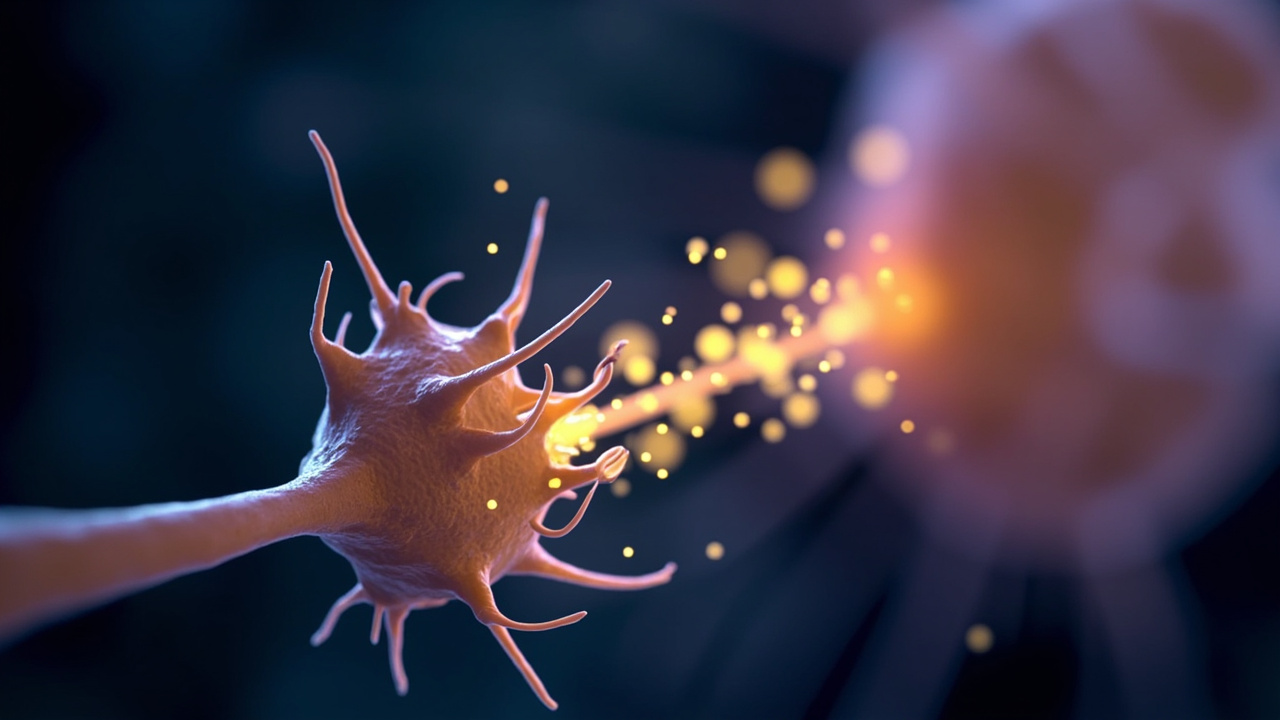 Imagen editorial generada por IA sobre Los endocannabinoides ayudan al cerebro a sostener la búsqueda de recompensas.