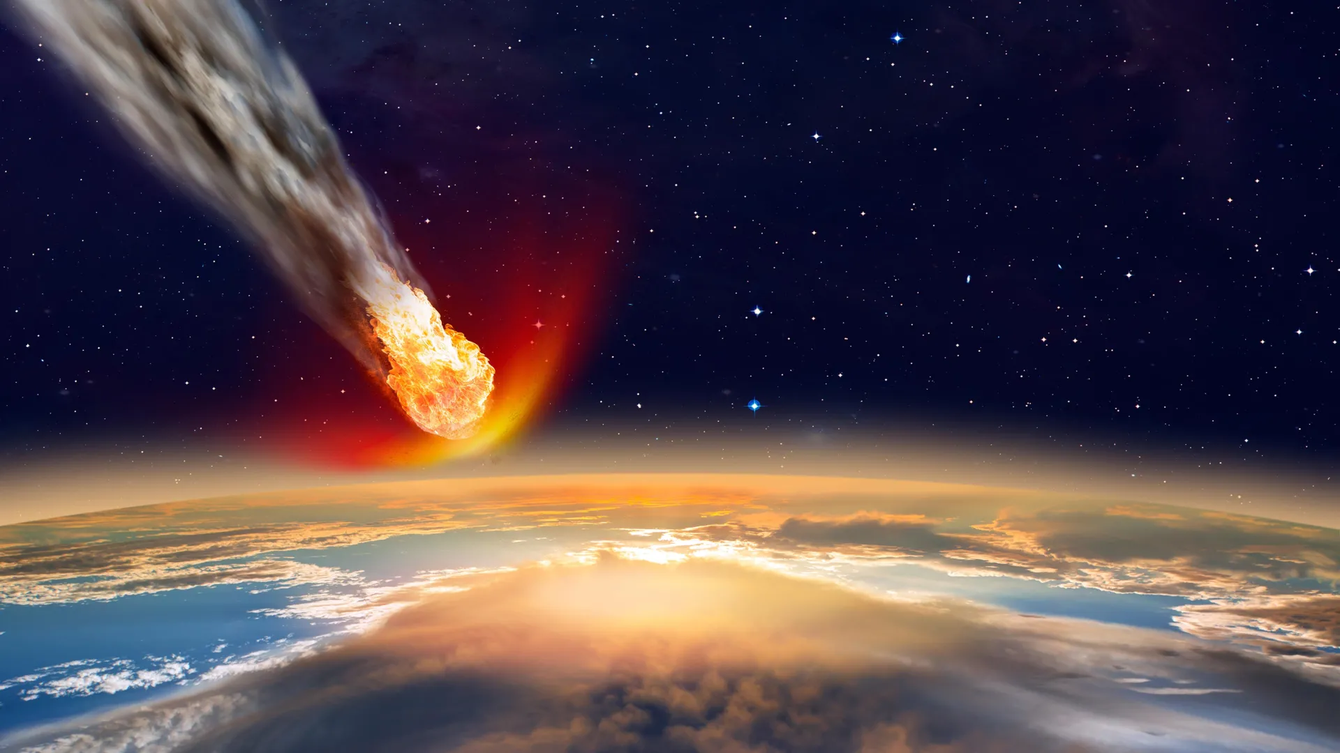 Imagen acompañante del artículo fuente sobre Los impactos de meteoritos podrían haber ayudado a encender el origen de la vida.