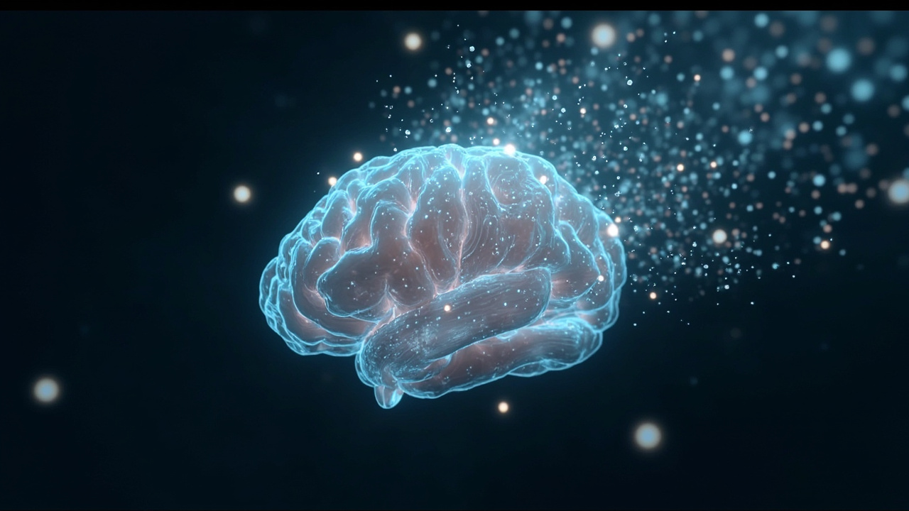 Imagen editorial generada por IA sobre Un método 3D muestra cómo se reparten nanoplásticos en el cerebro de ratones recién nacidos.